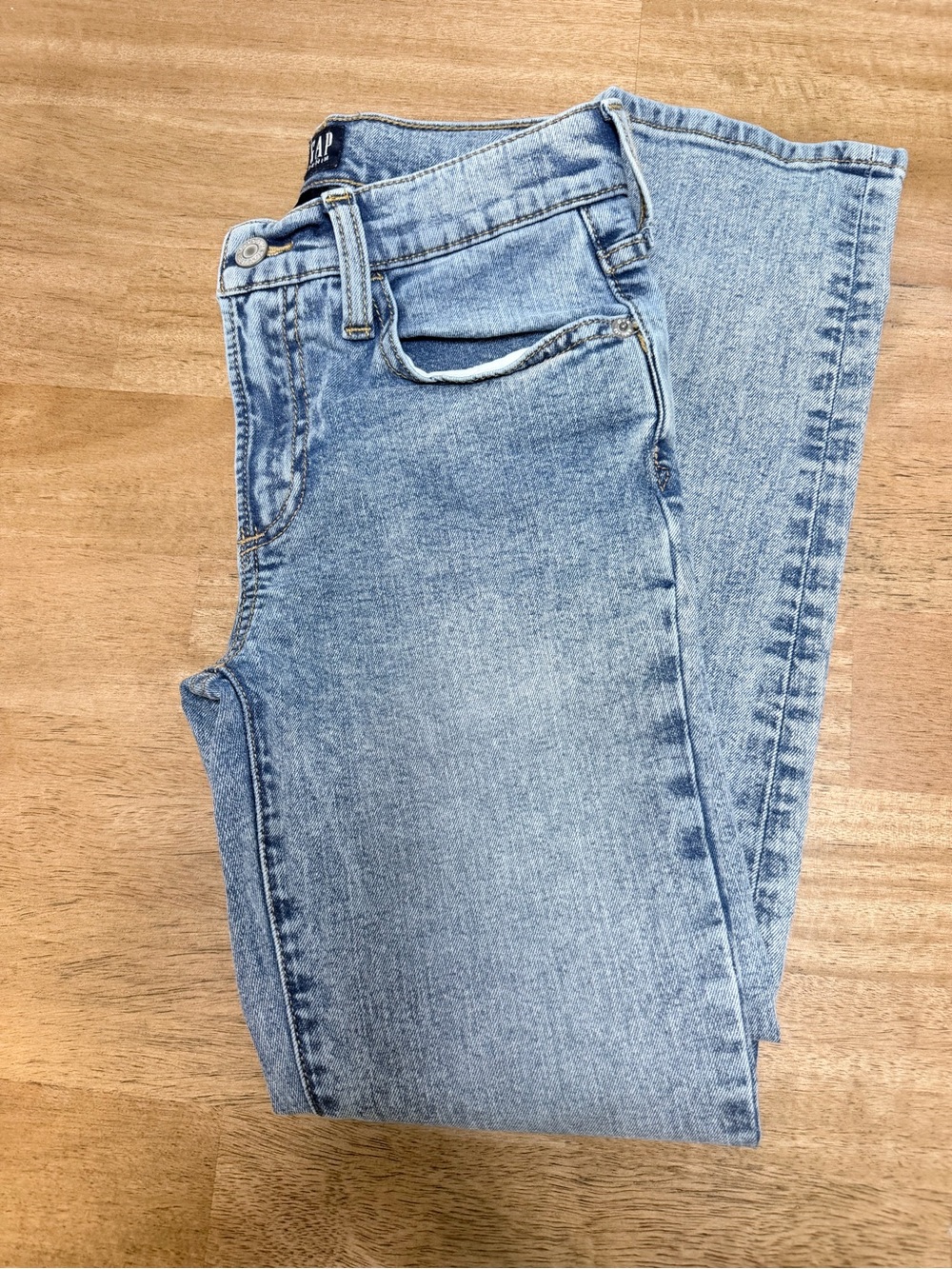 GAP Light Blue Straight Leg Jeans